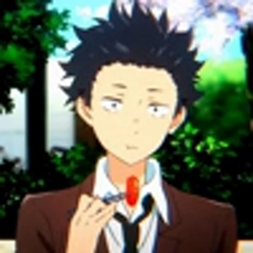 ☺️ Эмодзи «A Silent Voice movieФорма голоса Фильм» для Telegram