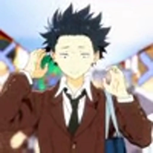 Стикерпак A Silent Voice movieФорма голоса Фильм для Telegram