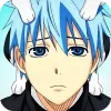 😞 Эмодзи «Kuroko Tetsuya» для Telegram
