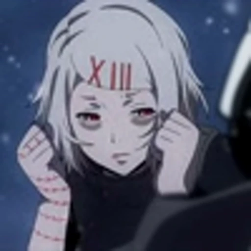 ☹️ Эмодзи «Tokyo Ghoul S2Токийский Гуль 2 Сезон» для Telegram