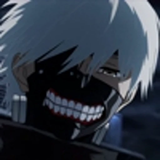 ☹️ Эмодзи «Tokyo Ghoul S2Токийский Гуль 2 Сезон» для Telegram