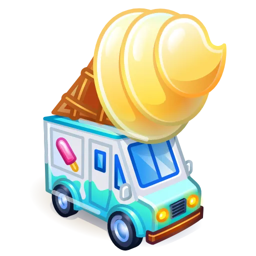 🍦 Эмодзи «Vice Cream» для Telegram