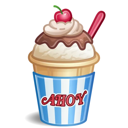 🍦 Эмодзи «Vice Cream» для Telegram