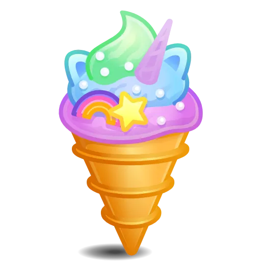 🍦 Эмодзи «Vice Cream» для Telegram