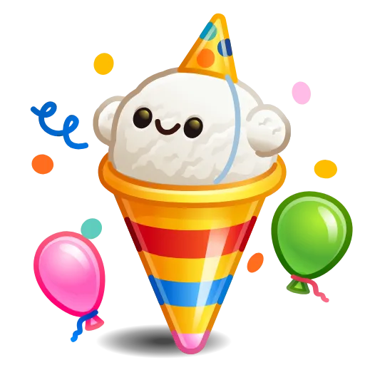 🍦 Эмодзи «Vice Cream» для Telegram