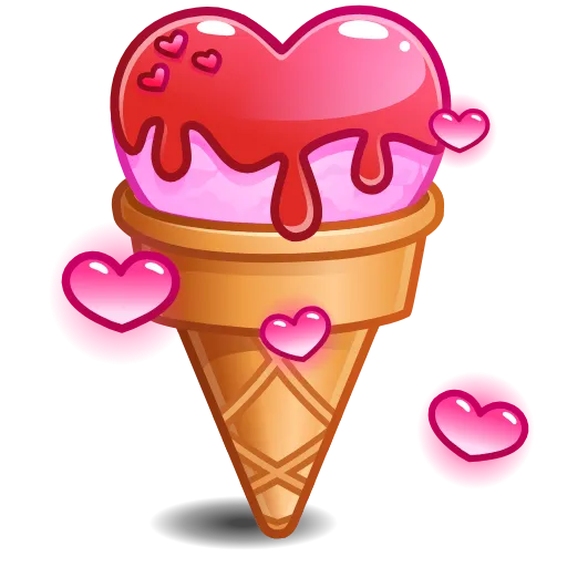 🍦 Эмодзи «Vice Cream» для Telegram