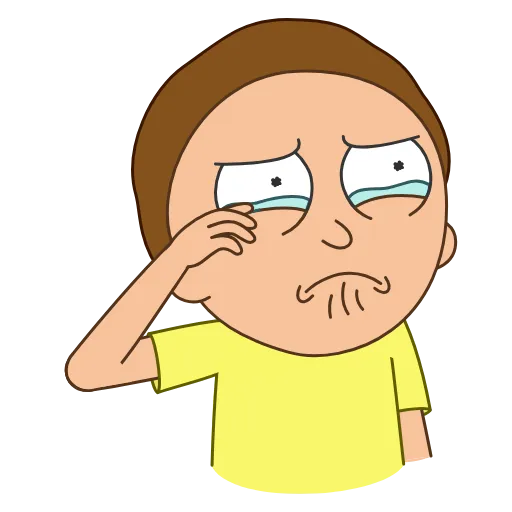 😢 Эмодзи «Рик и Морти» для Telegram