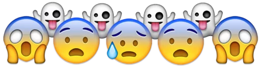 😰 Стикер «Emoji combination??» для Telegram