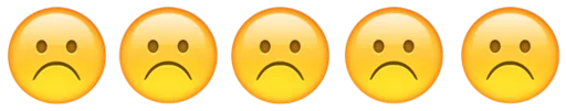 ☹ Стикер «Emoji combination??» для Telegram