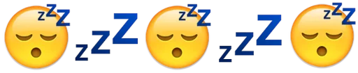 😴 Стикер «Emoji combination??» для Telegram