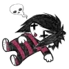 💀 Эмодзи «Эмо» для Telegram