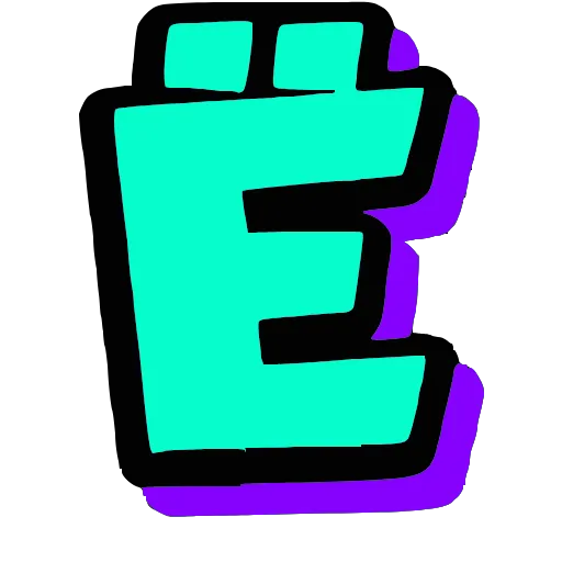 🩵 Эмодзи «Бирюзовые буквы и эмодзи» для Telegram
