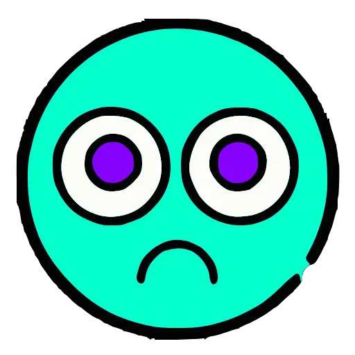 🩵 Эмодзи «Бирюзовые буквы и эмодзи» для Telegram