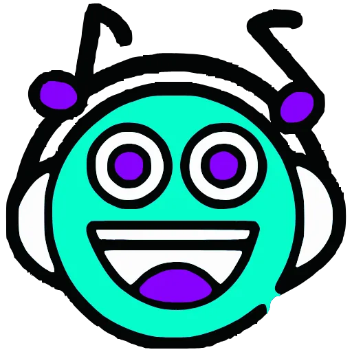 🩵 Эмодзи «Бирюзовые буквы и эмодзи» для Telegram