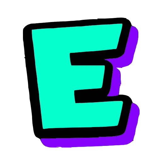 🩵 Эмодзи «Бирюзовые буквы и эмодзи» для Telegram