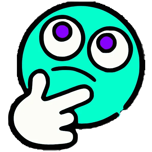 🩵 Эмодзи «Бирюзовые буквы и эмодзи» для Telegram