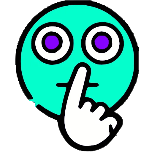 🩵 Эмодзи «Бирюзовые буквы и эмодзи» для Telegram