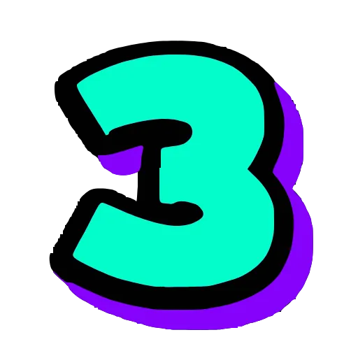 🩵 Эмодзи «Бирюзовые буквы и эмодзи» для Telegram