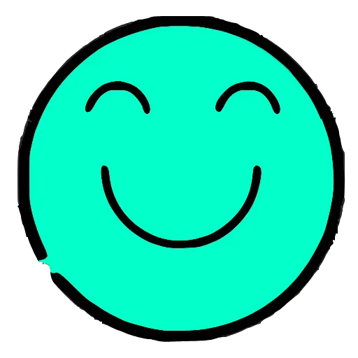 🩵 Эмодзи «Бирюзовые буквы и эмодзи» для Telegram