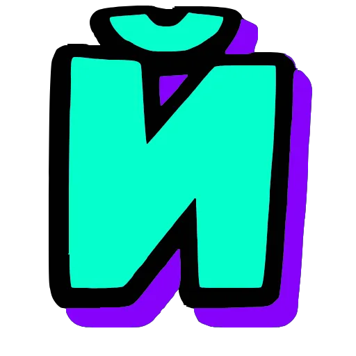 🩵 Эмодзи «Бирюзовые буквы и эмодзи» для Telegram