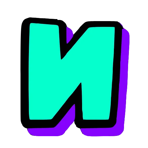 🩵 Эмодзи «Бирюзовые буквы и эмодзи» для Telegram