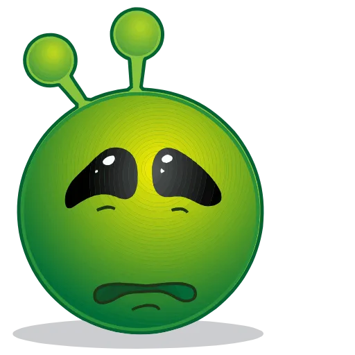 🥺 Эмодзи «Инопланетянин» для Telegram