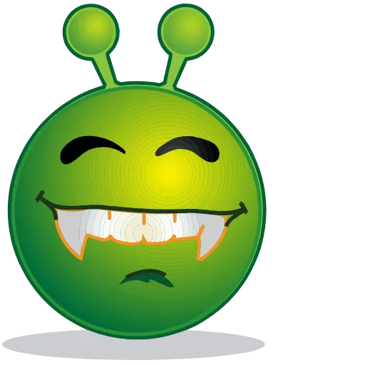 😁 Эмодзи «Инопланетянин» для Telegram