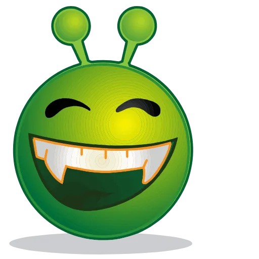 😄 Эмодзи «Инопланетянин» для Telegram