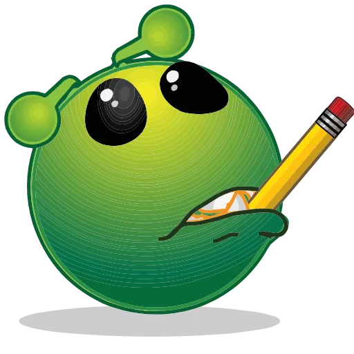 ✏️ Эмодзи «Инопланетянин» для Telegram