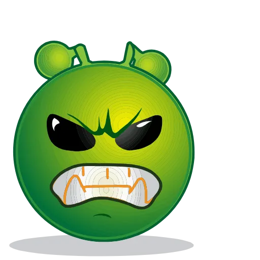 😡 Эмодзи «Инопланетянин» для Telegram