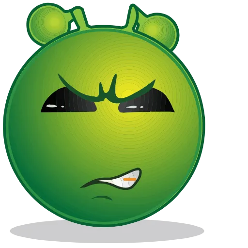 😠 Эмодзи «Инопланетянин» для Telegram