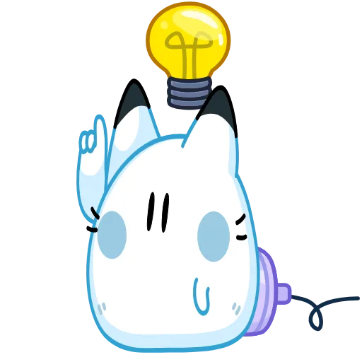 ☝️ Эмодзи «Кусь» для Telegram