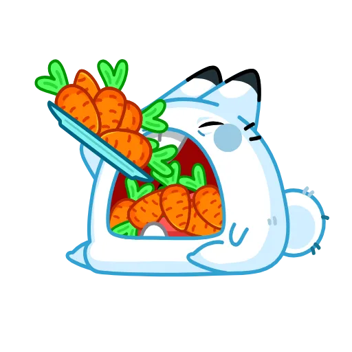 🥕 Эмодзи «Кусь» для Telegram