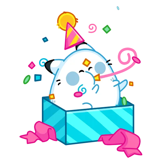 🥳 Эмодзи «Кусь» для Telegram