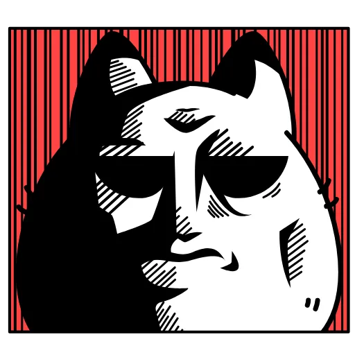😶 Эмодзи «Кусь» для Telegram
