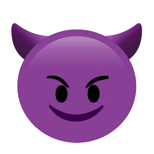 😈 Стикер «Emoji» для Telegram