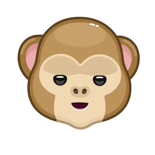 🐵 Стикер «Emoji» для Telegram