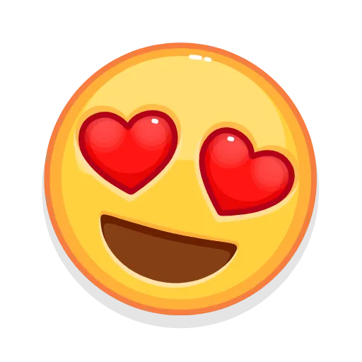 😍 Стикер «Emoji» для Telegram