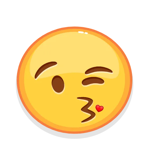😘 Стикер «Emoji» для Telegram