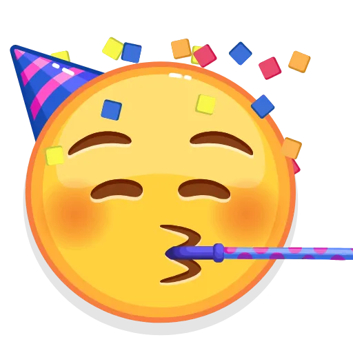🥳 Стикер «Emoji» для Telegram