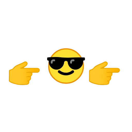 😎 Стикер «Emoji» для Telegram
