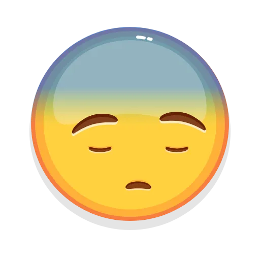😨 Стикер «Emoji» для Telegram