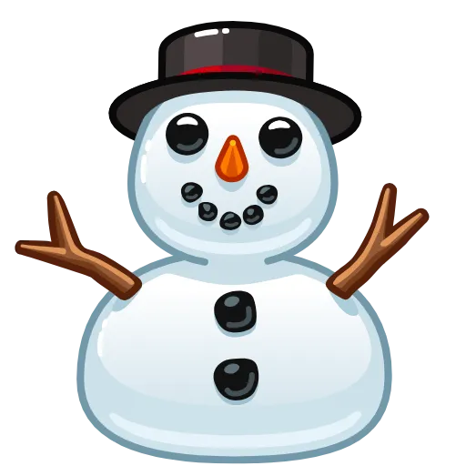⛄ Стикер «Emoji» для Telegram