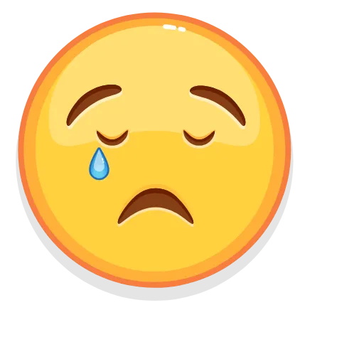 😢 Стикер «Emoji» для Telegram