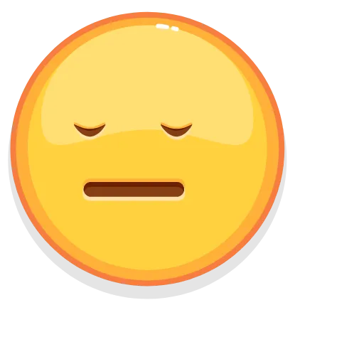😐 Стикер «Emoji» для Telegram