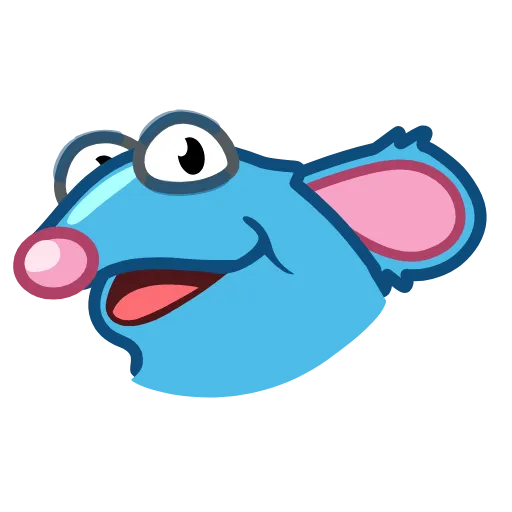 🤩 Эмодзи «Мышонок Туттер» для Telegram