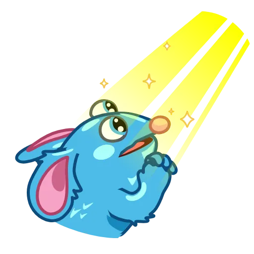 🙏 Эмодзи «Мышонок Туттер» для Telegram