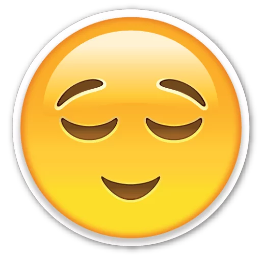 😌 Стикер «Emoji V1.0» для Telegram