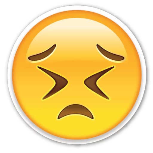 😣 Стикер «Emoji V1.0» для Telegram