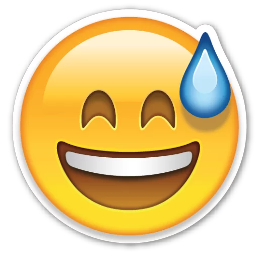 😅 Стикер «Emoji V1.0» для Telegram